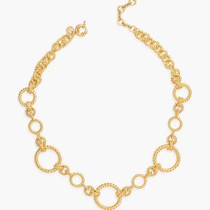 NWT Talbots Gold Links Necklace